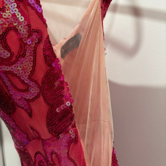 Pink  Sequin Mermaid  (Small) - Picture 6 of 8